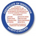 Inspection Sticker