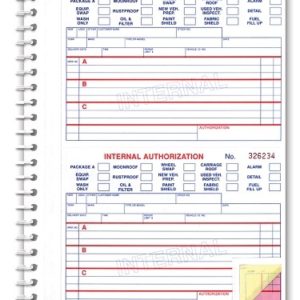 Internal Authorization Book