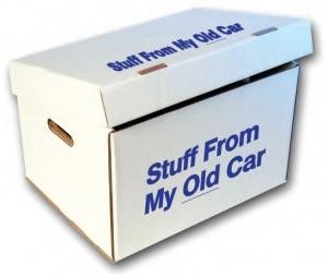 "Stuff From My Old Car" Storage Box